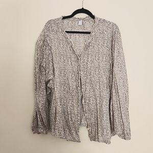 Old Navy floral blouse